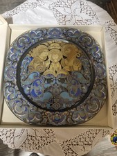 Rosenthal Weihnachtsteller 1979, Flucht nach Ägypten, Björn Wiinblad Design