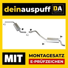 Auspuffanlage für Volkswagen Transporter IV T4 1.9 D 8V Auspuff H025
