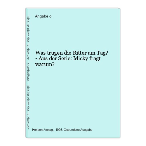 Was trugen die ritter tag - die, am