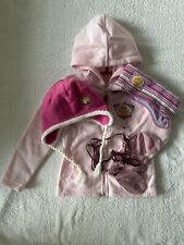 Set Prinzessin Lilifee Fleecejacke, Mütze, Stirnband, Handschuhe