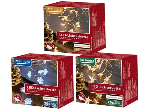 Melinera led lichterkette 20x - melinera, led-lichterkette