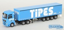AWM Tipes MAN TGX XXL Gardinenplanenkoffersattelzug 8082.01