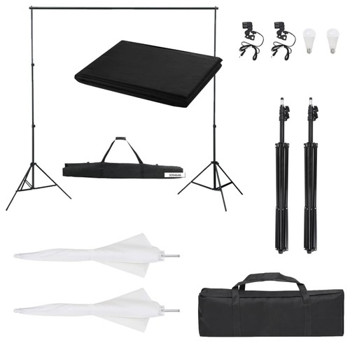 Fotostudio set mit beleuchtung - fotostudio,