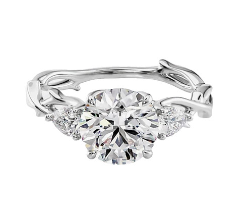 950 platinum karat rund - platinum, 1.80