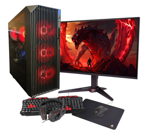 Gaming komplett set - pc,