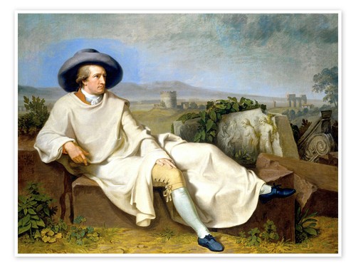 Poster goethe der - goethe,
