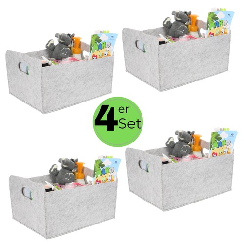 Aufbewahrungsbox faltbar - 4x,