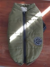 Hundegeschirr/Hundemantel Winter. Farbe KHAKI, GRÖßE L