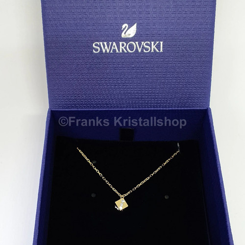 Swarovski würfel halskette - swarovski,