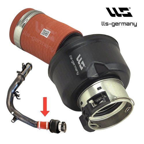 Turboschlauch mit resonator - mit,