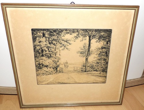Otto quante original radierung - otto,