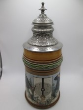 Alter Bierkrug Steinkrug Krug  ~  Mettlach  Villeroy & Boch Nr 2029 ~ RAR