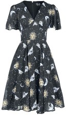 Hell bunny mittellanges kleid - hell,