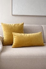 Dekokissen kissenbezug velour - kissenbezug,