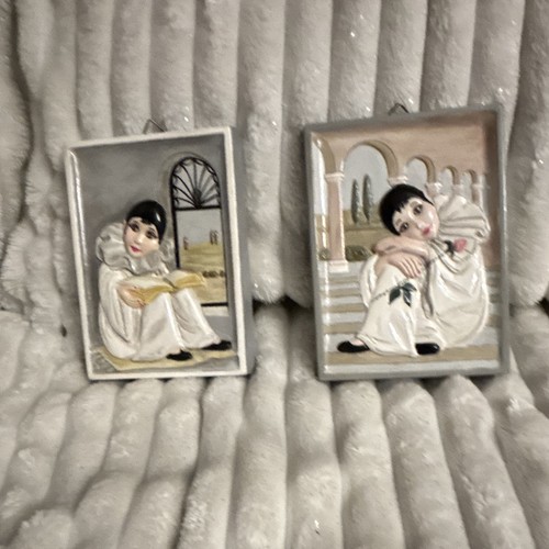 Clown bilder handgemalt set - clown,