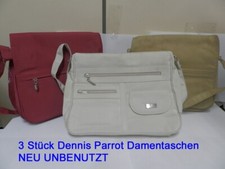 3 Stück Damentasche  Dennis Parrot Handtasche  NEU mit Schultergurt