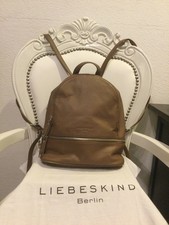 Liebeskind Berlin Handtasche Rucksack Braun Leder Top Zustand!