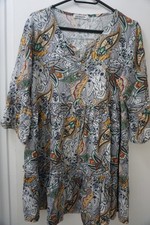 Made in Italy long Bluse Kleid