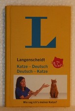 Langenscheidt Katze-Deutsch/Deutsch-Katze von Nina Puri  Gebundene