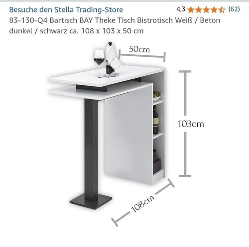 Bartisch theke tisch und - ,