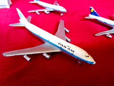 4x Schuco Flugzeugmodelle Made in Germany, Lufthansa PANAM, Air France, 1xOVP