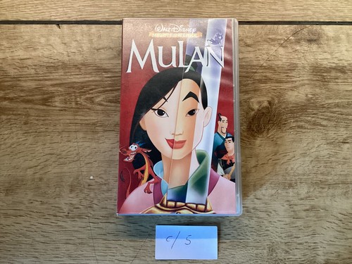 Mulan vhs videocassette - mulan,