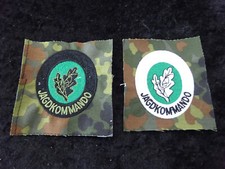 2 Einzelkämpfer Abzeichen Bundeswehr Tarnfleck Jagdkommando EK1