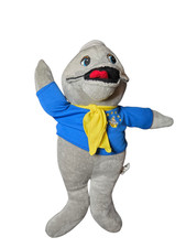 Flipsi Hansa Park Plüschtier Kuscheltier Stofftier Delfin Maskottchen Plüsch