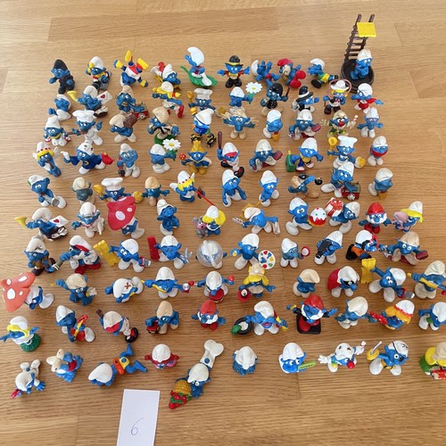 100 schleich schlümpfe - 100,