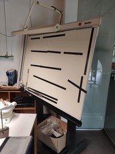 Zeichenbrett Nestler mit Beleuchtung