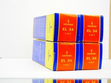 Quad Siemens EL34 NEW in