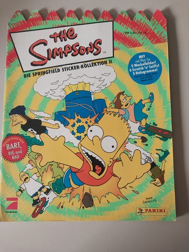 Die simpsons springfiel panini - die,