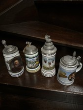 4 Sammler Krüge mit