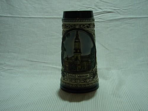 Porzellan bierkrug schloß - porzellan-bierkrug,