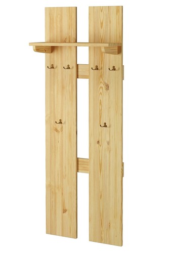 Breite wandgarderobe kiefer - wandgarderobe,