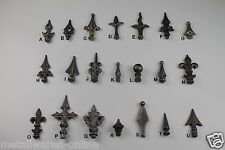 Zaunspitzen Stahl Schmiedeeisen-Zaun Tor Eisenspitze Zierspitze Metall Stahlguss