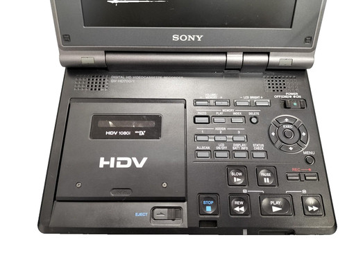 Sony hd700 hdv minidv - sony, gv-hd700/1