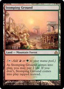 Magic mtg stomping ground - -,
