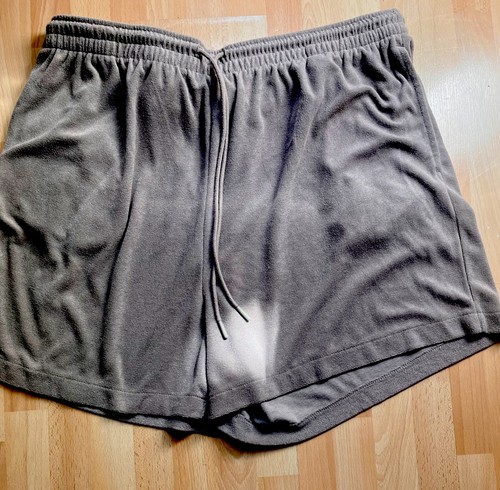 Frottee short beige - frottee,