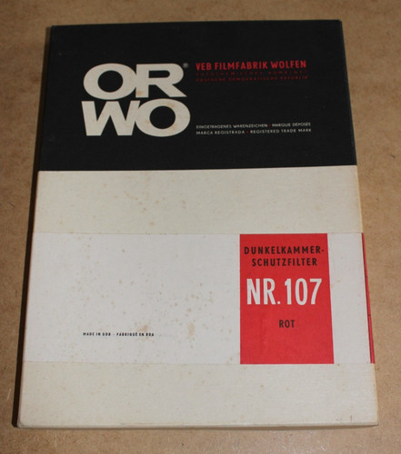 Orwo dunkelkammer schutzfilter - orwo, dunkelkammer-schutzfilter