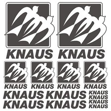 Knaus Old XL aufkleber sticker wohnmobil camper wohnwagen caravan 14 Stücke Pcs