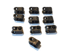 10x Lego Technic 1 x 2 Achs