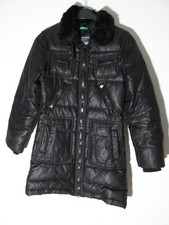 BENETTON Daunen Mantel, Gr.36/38 it. 40, schwarz