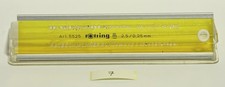 rOtring 5525 Schriftschablone 2,5 mm, kursive Schrift