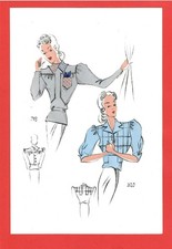 2 Mode-Zeichnungen „Wiener