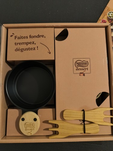 Nestlé schokoladenfondue set - schokoladenfondue,