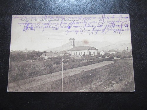 Isenheim elsass mit - ak, isenheim,elsass,mit