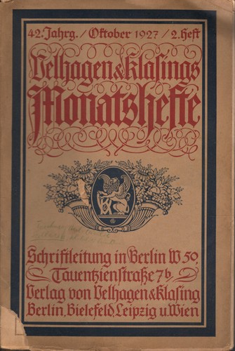 Velhagen klasings - velhagen,