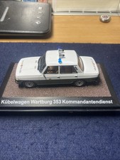 Atlas Wartburg 353 Limousine DDR Volkspolizei VoPo 1:43  in Ovp. Mit Datenblatt.