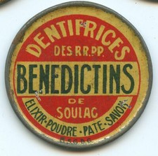 Briefmarke Münze Soulac Zahnpasta Es Bénédictins 10 Cent Rot